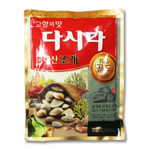 백설 다시다 명품 골드 국내산 조개 300g