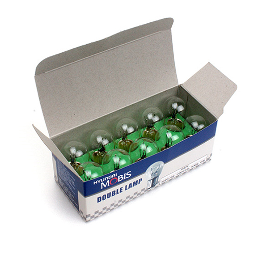 현대모비스  모비스 싱글더블 전구 (10개)