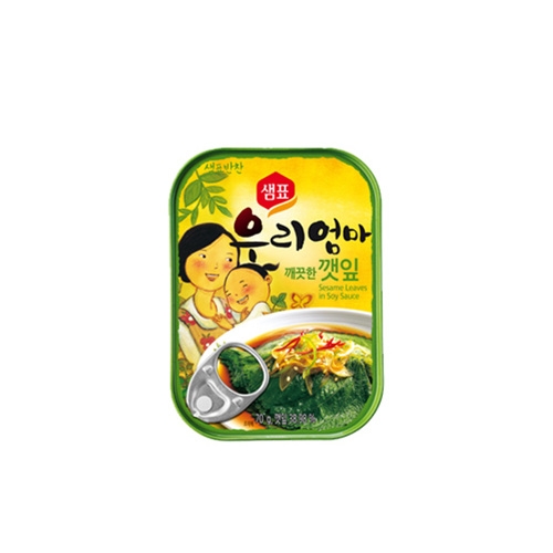 샘표식품  우리엄마 깨끗한 깻잎 70g