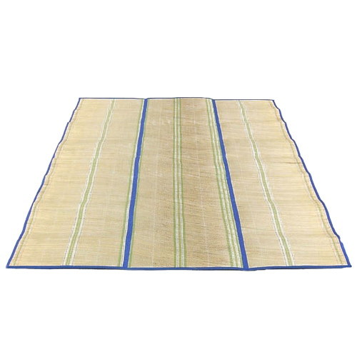 휴대용 3단 왕골돗자리