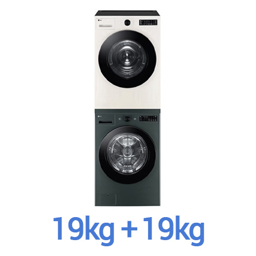 LG전자 트롬 오브제컬렉션 FG19GN + RG19EN