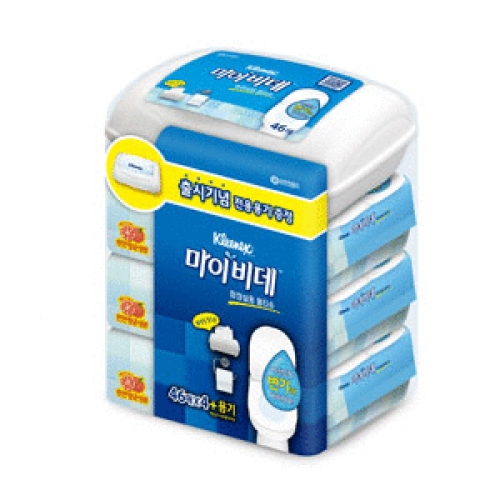 크리넥스 마이비데 용기형 46매 + 리필형 46매