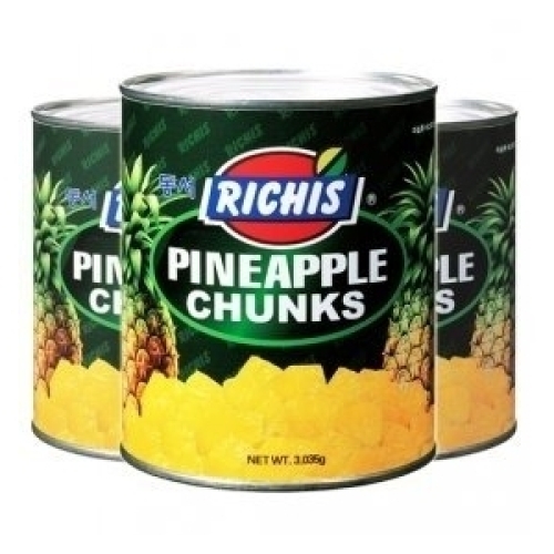 동서식품 리치스 파인애플 청크 3062g