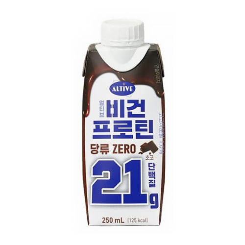 얼티브 비건프로틴 초코 250ml[18개] 이미지 107690053