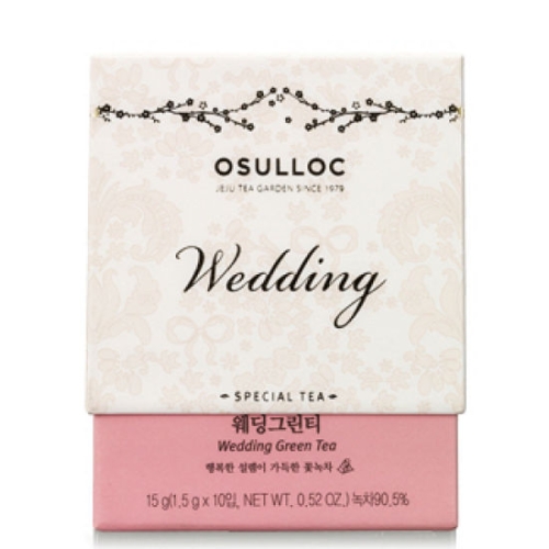 아모레퍼시픽 오설록 웨딩 그린티 티백 1.5g 10티백