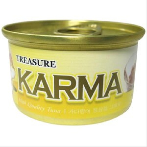 카르마 캣 가다랑어&새우 캔 80g