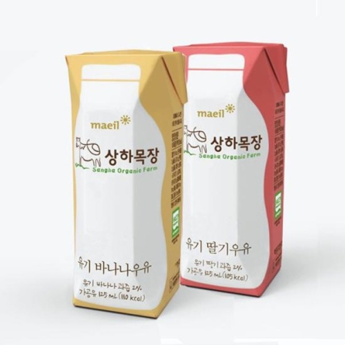 매일유업 상하목장 유기농 바나나 우유 125ml