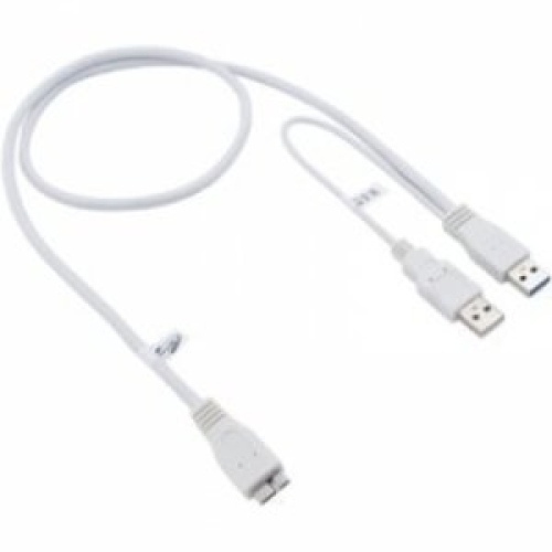 강원전자 NETmate USB 3.0 (A-Micro B) (M/M) Y형 BK 케이블