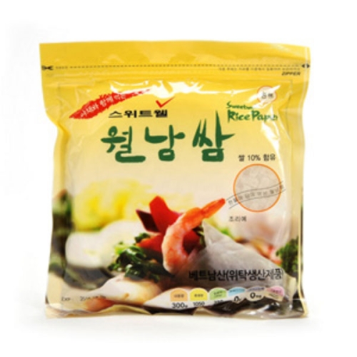 스위트웰  월남쌈 원형 300g