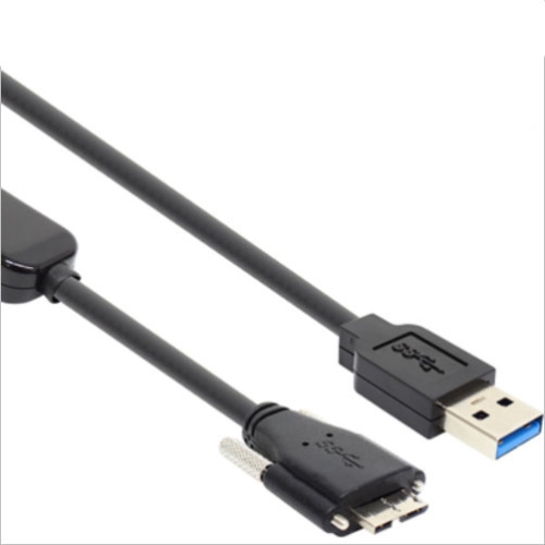 강원전자 NETmate USB3.0 AM-microB(lock) 케이블