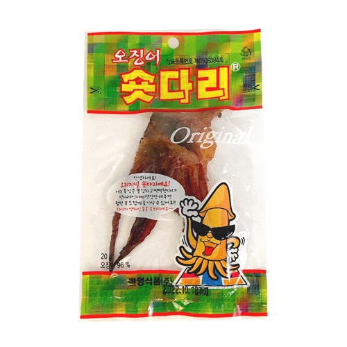한양식품  오징어 숏다리 20g