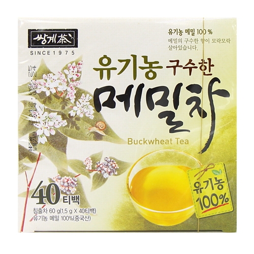 김동곤명인명차  김동곤 명인 무농약 메밀차 40티백