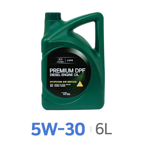 현대모비스  프리미엄 DPF 디젤 5W30 6L