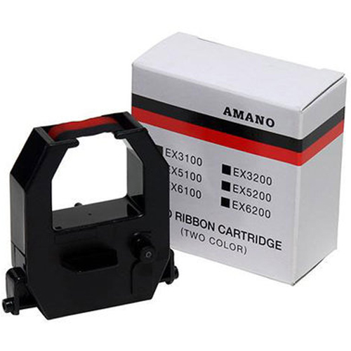 아마노  출퇴근기록기 리본(잉크 양색)
