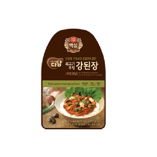 CJ제일제당 다담 우렁 강된장 비빔양념 140g