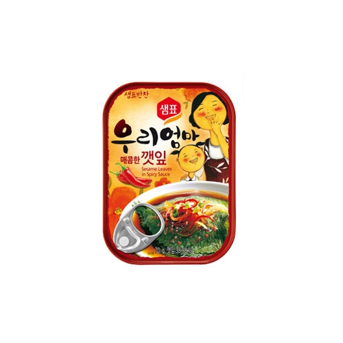 샘표식품  우리엄마 매콤한 깻잎 70g