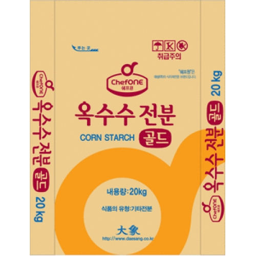 쉐프원 옥수수전분 골드 20kg