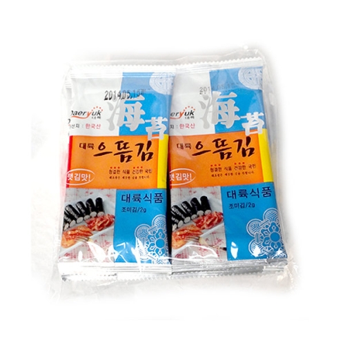 대륙식품 대륙 으뜸김 2g [240개] - 에누리 가격비교
