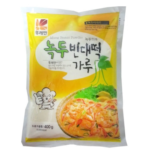 뚜레반 녹두 빈대떡가루 400g