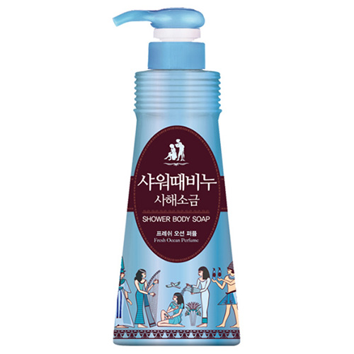샤워때비누 사해소금 샤워 때 비누 500ml