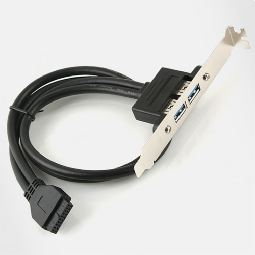 라이트컴 Coms USB 3.0 2포트 확장 브라켓 (SP691)