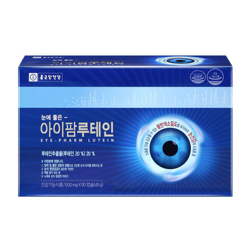 종근당건강 눈에좋은 아이팜 루테인 500mg 90캡슐