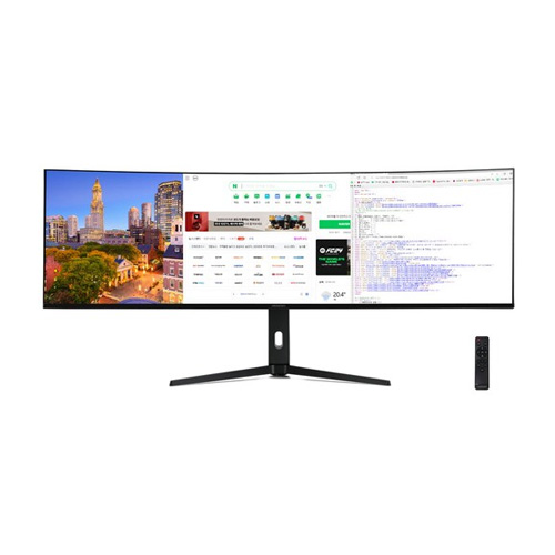 크로스오버  49DQHD9 IPS BLACK USB-C 듀얼QHD 슈퍼울트라와이드 무결점