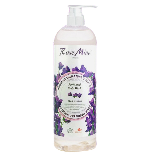 로즈마인 퍼퓸드 바디 워시 머스크&머스크 1000ml