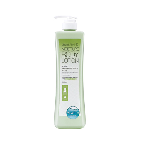  과일나라 바세린 센서티브 모이스처 바디 로션 1000ml [1개]