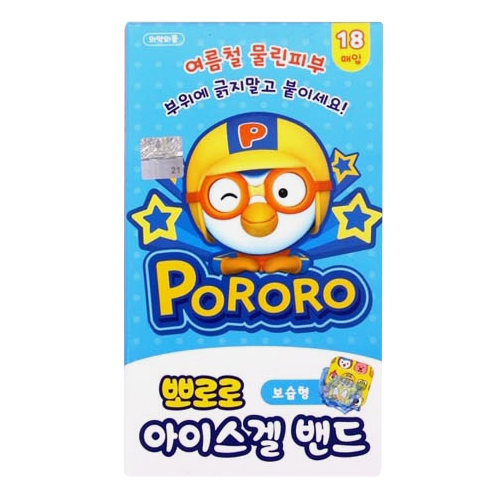 영케미칼 뽀로로 모기 밴드 아이스겔 18매
