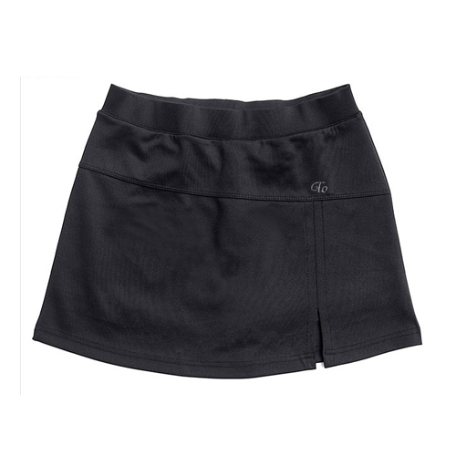 포나인  KA222W BLACK 스토티브 섹시슬릿 스판스커트