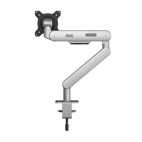 알파스캔 AOC AM400 프리미어 실버 싱글 모니터암