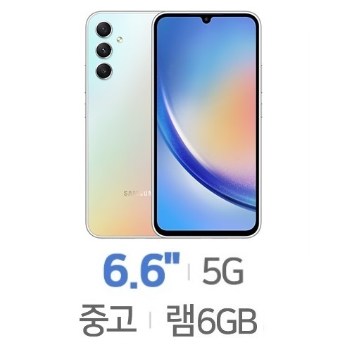 삼성전자  갤럭시A34 128GB, 공기계