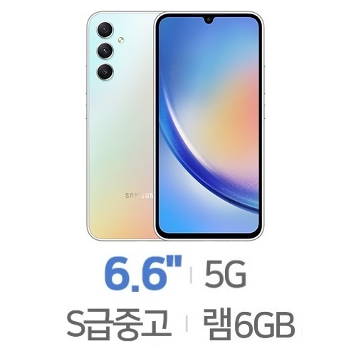 삼성전자  갤럭시A34 128GB, 공기계
