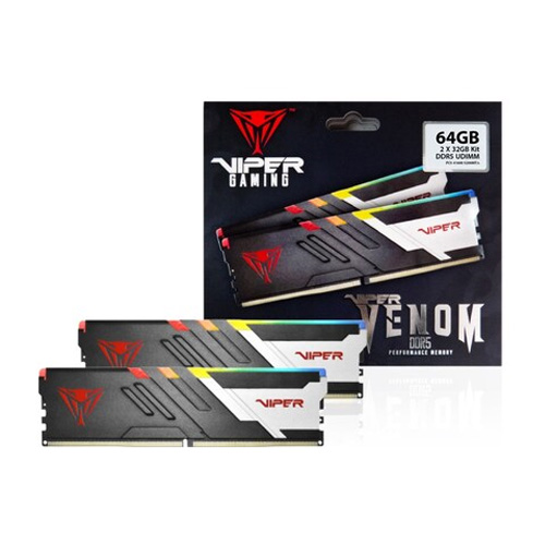 PATRIOT  DDR5-5200 CL40 VIPER VENOM RGB 패키지