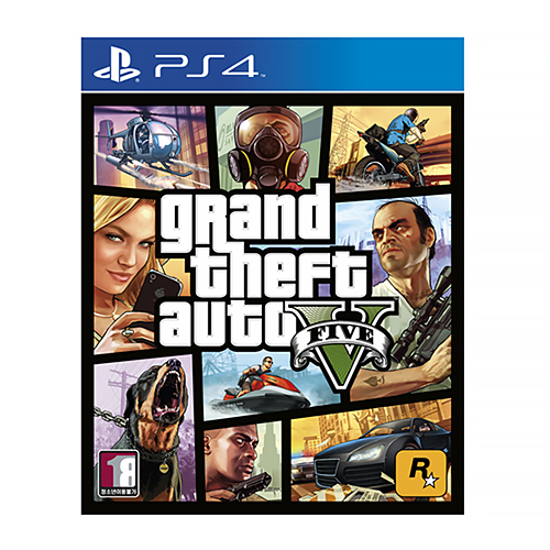락스타  GTA 5 PS4