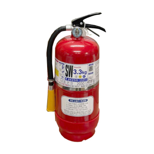 삼우산기  분말 소화기 축압식 3.3kg