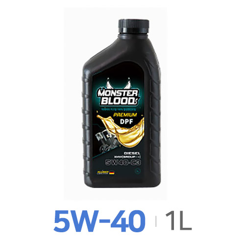 몬스터블러드  프리미엄 DPF 5W40 1L