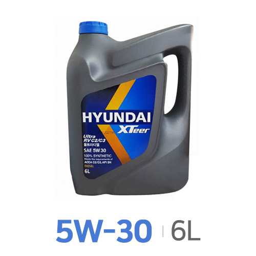 현대오일뱅크  엑스티어 울트라 RV C2/C3 5W30 6L