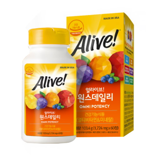 얼라이브 멀티비타민 60정