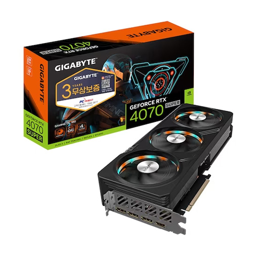 GIGABYTE  지포스 RTX 4070 SUPER Gaming OC D6X 12GB 피씨디렉트