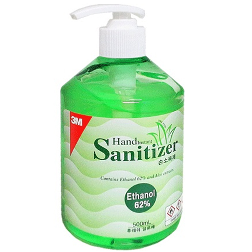 3M 핸드 세니타이저 프레쉬 알로에 500ml