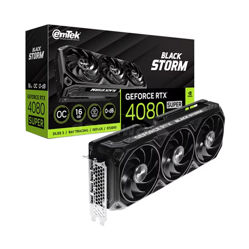 이엠텍  지포스 RTX 4080 SUPER BLACK STORM OC D6X 16GB