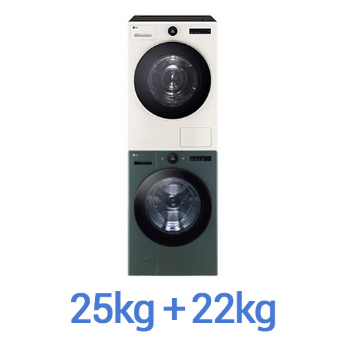 LG전자 트롬 오브제컬렉션 FX25GSR + RD22ES