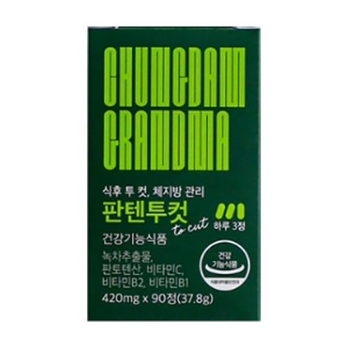 청담할머니 판텐투컷 to cut 420mg 90정