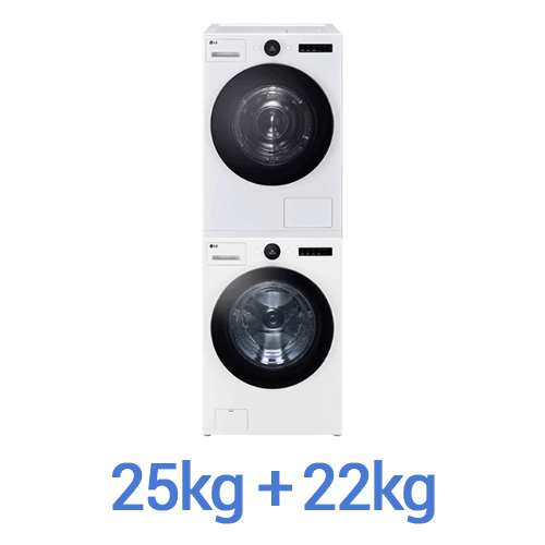 LG전자 트롬 오브제컬렉션 FX25WSR + RD22WS