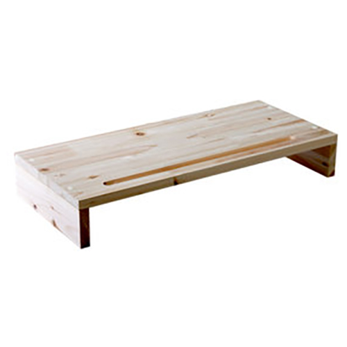 우드밀리 삼나무 모니터 받침대 1단