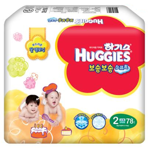  하기스 2015 보송보송 소프트 밴드형 2단계 소형-공용 [234매]