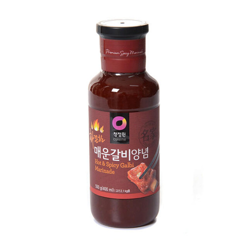 청정원 매운갈비 양념 500g