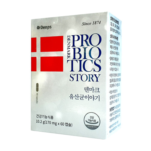 덴프스 덴마크 유산균 이야기 170mg 60캡슐